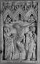 Wing, right (fragment of a diptych), 1 register, 3 arches across (plaquette; frise d'arcatures) (Front)