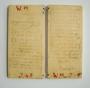 Diptych, 1 register, 1 arch across (plaquettes) (Back)