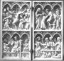 Diptych, 2 registers, 3 arches across (frise d'arcatures) (Front)
