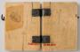 Diptych, 1 register, 3 arches across (frise d'arcatures; plaquettes) (Back)