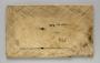Panel, fragment of a casket (coffret), 1 register (Back)