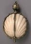 Prayer bead in the shape of a scallop shell (Closed)