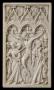 Panel (possibly a writing tablet), 1 register, 3 arches across (tablette à écrire; frise d'arcatures) (Front)