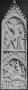 Gabled diptych, 2 registers, 1 arch across (Wing, left)