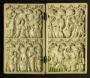 Diptych, 2 registers, 4 arches across (frise d'arcatures) (Front)