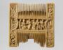 Liturgical comb (peigne double) (Side 1)