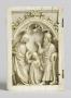 Wing, left (fragment of a diptych), 1 register, 1 arch across (plaquette) (Front)
