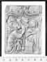 Panel (fragment of a casket or box?), 1 register, 1 ogee arch across (plaquette; coffret) (Front)