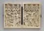 Diptych, 1 register, 6 arches across (plaquettes; frise d'arcatures) (Front)