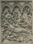 Diptych, 1 register, 3 arches across (frise d'arcatures; plaquettes) (Wing, left)