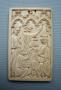 Double-sided panel, 1 register, 3 arches across (plaquette, frise d'arcatures) (Side 1)