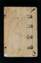 Wing, left (fragment of a diptych), 1 register, 1 arch across (plaquette) (Back)