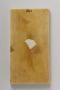 Wing, left (fragment of a diptych), 1 register, 1 arch across (plaquette) (Back)