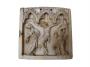 Wing, right (fragment of a diptych; lower register). 1 register, 3 arches across (frise d'arcatures) (Front)