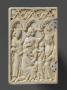 Double-sided panel (from a set of writing tablets), 1 register, 3 arches across (frise d'arcatures; tablette à écrire) (Side 1)