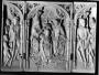 Triptych, 1 register, 1 arch across (Front)