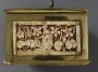 Casket with openwork panels (coffret; plaquettes ajourées) (End, left)
