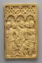 Writing tablet (tablettes à écrire), 1 register, 3 arches across (frise d'arcatures; plaquette) (Front)