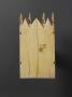 Triptych with gables, 3 registers, with arches across (frise d'arcatures; colonnettes) (Back, closed)