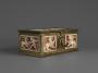 Casket (coffret), with openwork panels (plaques ajourées) (Body, front)
