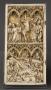Wing, left (fragment of a diptych), 2 registers, 3 arches across (frise d'arcatures) (Front)