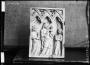 Wing, left (fragment of a diptych), 1 register, 3 arches across (plaquette; frise d'arcatures) (Front)