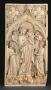 Wing, left (part of a diptych), 1 register, 1 arch across (plaquette) (Front)