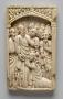 Wing, left (fragment of a diptych), 1 register, 1 arch across (plaquette) (Front)