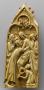 Gabled panel (fragment of a diptych or polyptych) (Front)