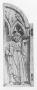 Gabled wing, left (fragment of a triptych), 1 register, 1 full and 1 half arch across (frise d'arcatures) (Front)