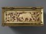 Casket with openwork panels (coffret; plaquettes ajourées) (Body, back)