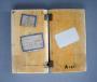 Diptych, 1 register, 1 arch across (plaquettes) (Back)