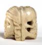 Rosary bead, 2 faces (chapelet) (Side)