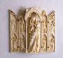 Gabled polyptych (tabernacle; colonnettes) (Front)