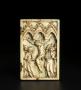 Wing, right (fragment of a diptych), 1 register, 3 arches across (plaquettes; frises d'arcatures) (Front)