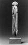 Knife handle or hair parter (manche de couteau; gravoir) (Back)