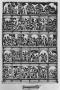 Openwork panel (plaque ajourée), 5 registers, 6 arches across (frise d'arcatures) (Front)