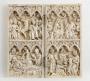 Diptych, 2 registers, 3 arches across (frise d'arcatures) (Front)