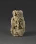 Rosary bead, 2 faces (chapelet)