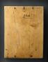 Panel, 1 register (plaquette) (Back)