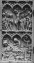 Diptych, 2 registers, 3 arches across (frise d'arcatures) (Wing, left)