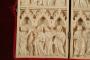 Diptych, 2 registers, 3 arches across (frise d'arcatures) (Detail, front)