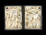 Diptych, 1 register, 1 arch across (plaquette) (Front)