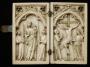 Diptych, 1 register, 1 arch across (plaquette) (Front)