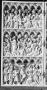 Diptych, 3 registers, 6 arches across (frise d'arcatures) (Front)