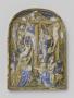Rounded-top openwork panel, 1 register (plaquette ajourée) (Front)