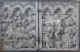 Diptych, 1 register, 3 arches across (frise d'arcatures) (Front)