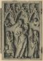 Wing, left (fragment of a diptych), 1 register, 3 arches across (plaquette; frise d'arcatures) (Front)