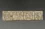 Back panel, 1 register (fragment of a casket; coffret)