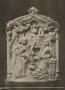 Pax, 1 register, 1 ogee arch across (baiser de paix) (Front)